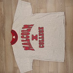 MALCOLM X COLLEGE African American Hip Hop HBCU Sz XXL Mens T Shirt VTG RARE 90s